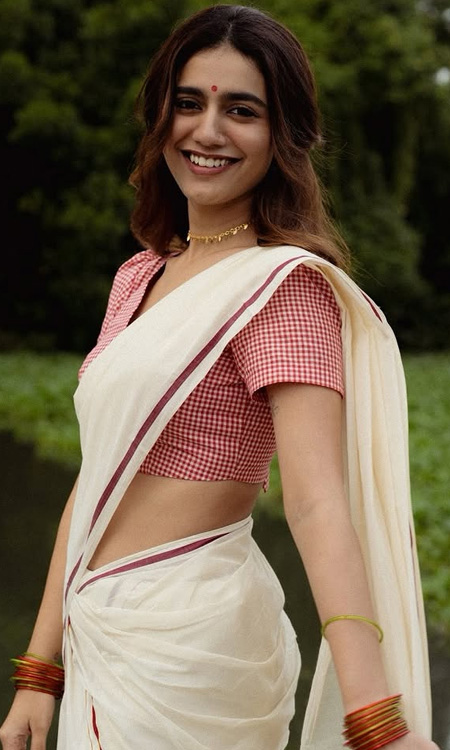 Priya Varriers Elegant Onam Avatar Captures Kerala Beauty