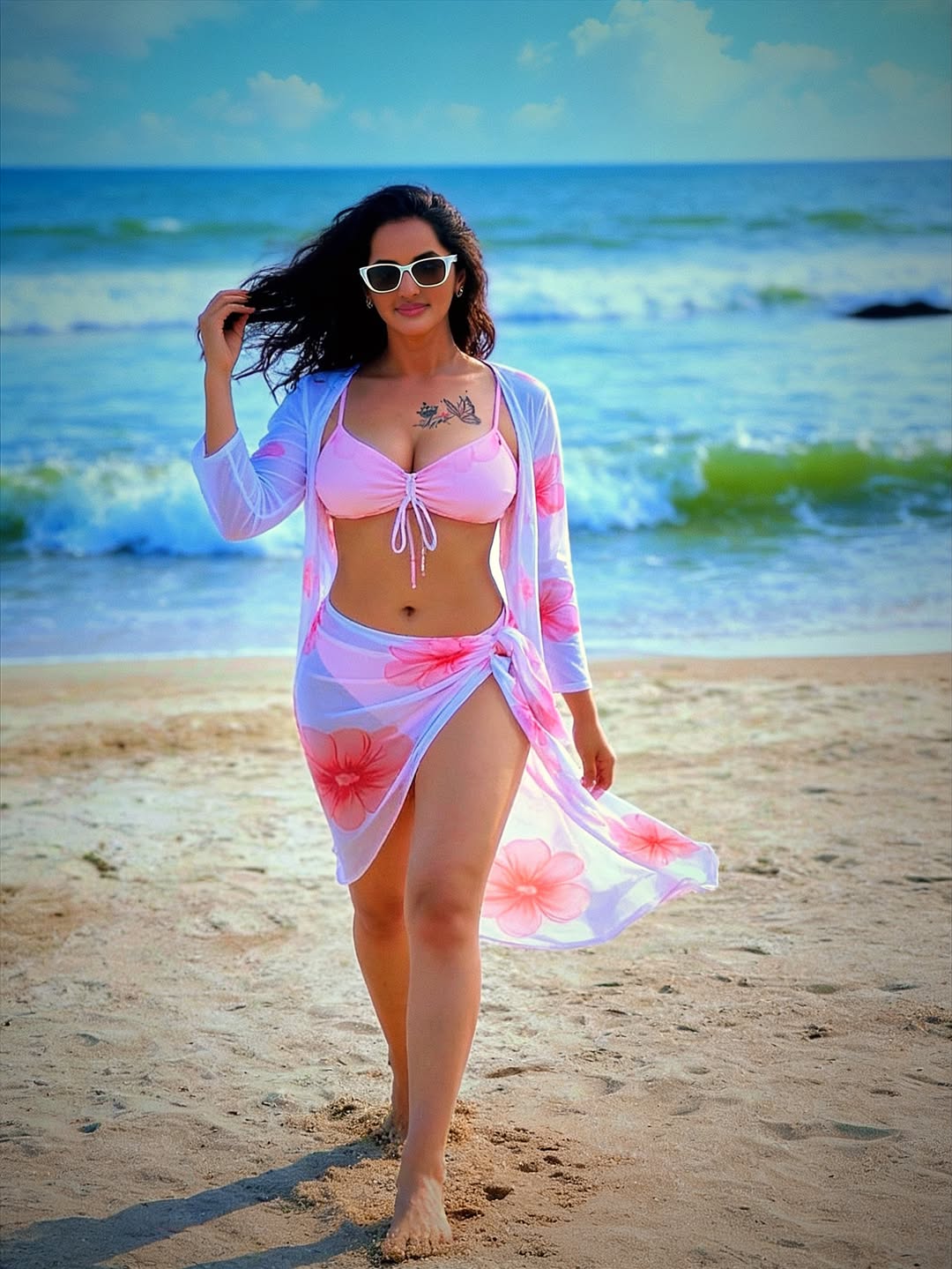 Jyoti Poorvaj Turns Heads With Glamorous Beachside Look