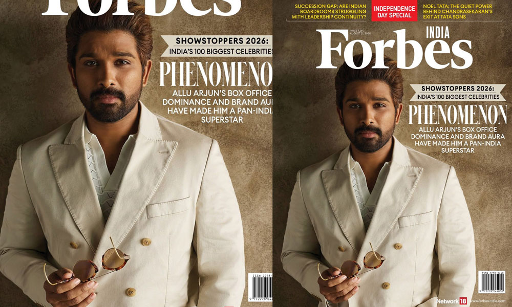 Allu Arjun’s Biggest Recognition Yet