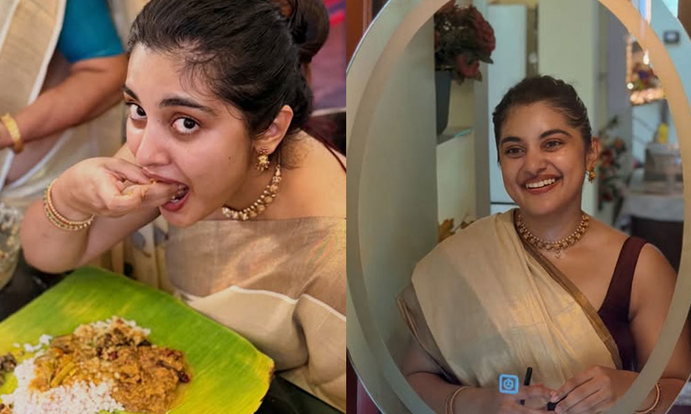 సంప్రదాయ దుస్తుల్లో నివేదా థామస్ మెస్మరైజ్.. ఫ్యాన్స్ ఫిదా!