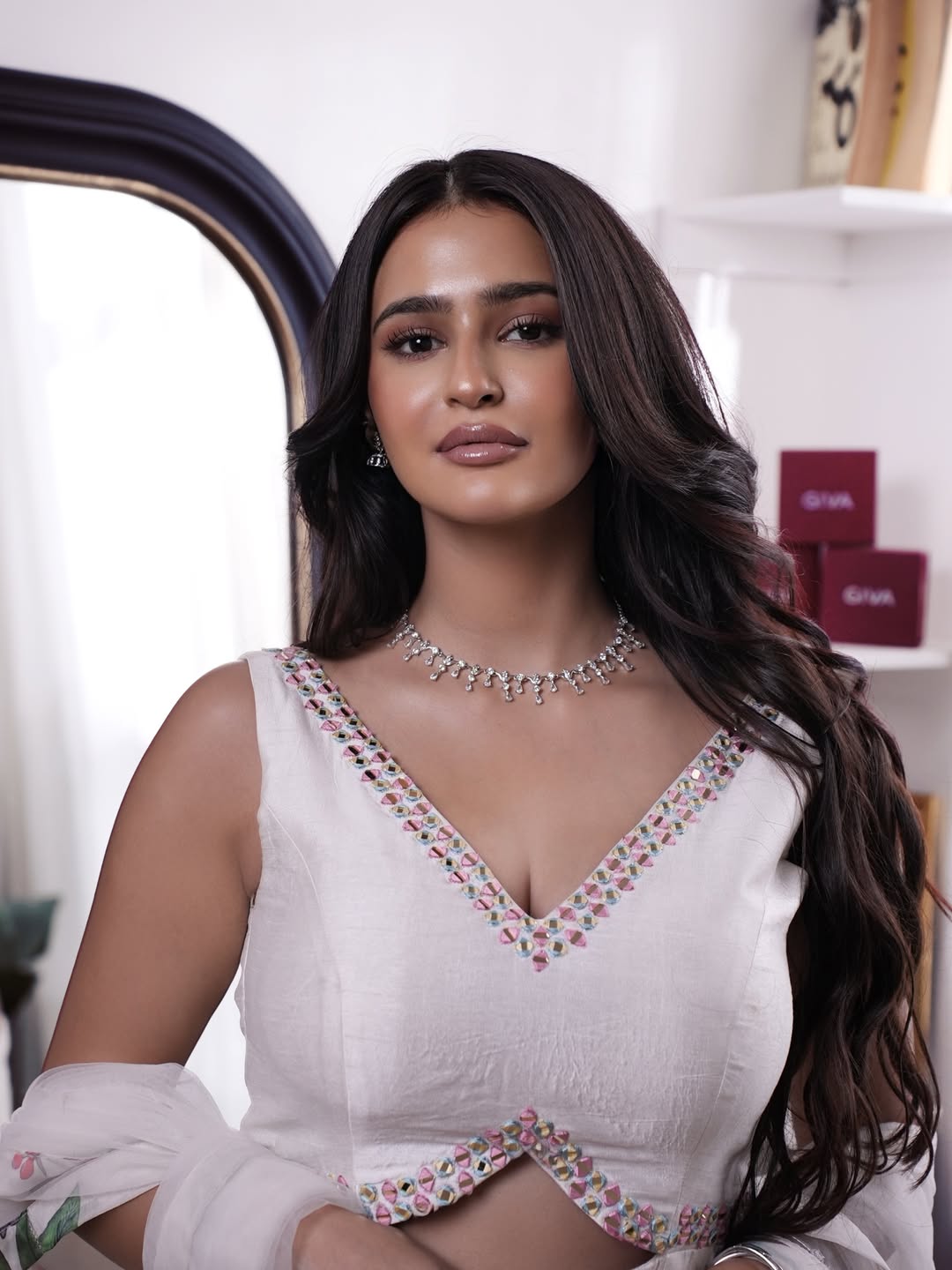 Prakriti Pavani’s Regal White Aesthetic
