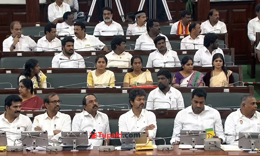 అసెంబ్లీలో ఖాళీగా సీఎం సీటు.. సభలోనే సీఎం విజయ్.. ఏమైంది?