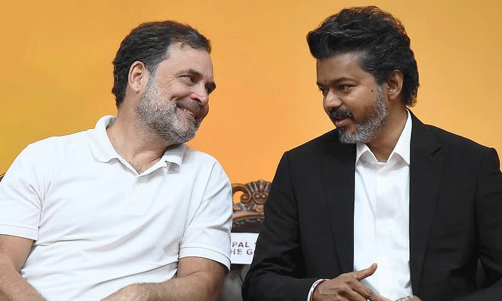 విజయ్ ప్రధాని...రాహుల్ శిబిరం అసహనం