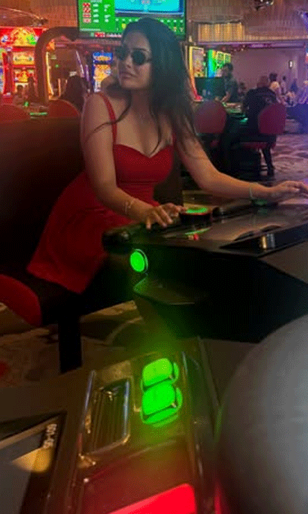 Divi Vadthya in Red: From Maharshi Debut to Vegas Glamour