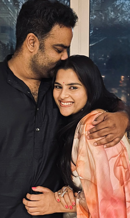 Kavya Kalyanram and Kaala Bhairava Make Their Love Official