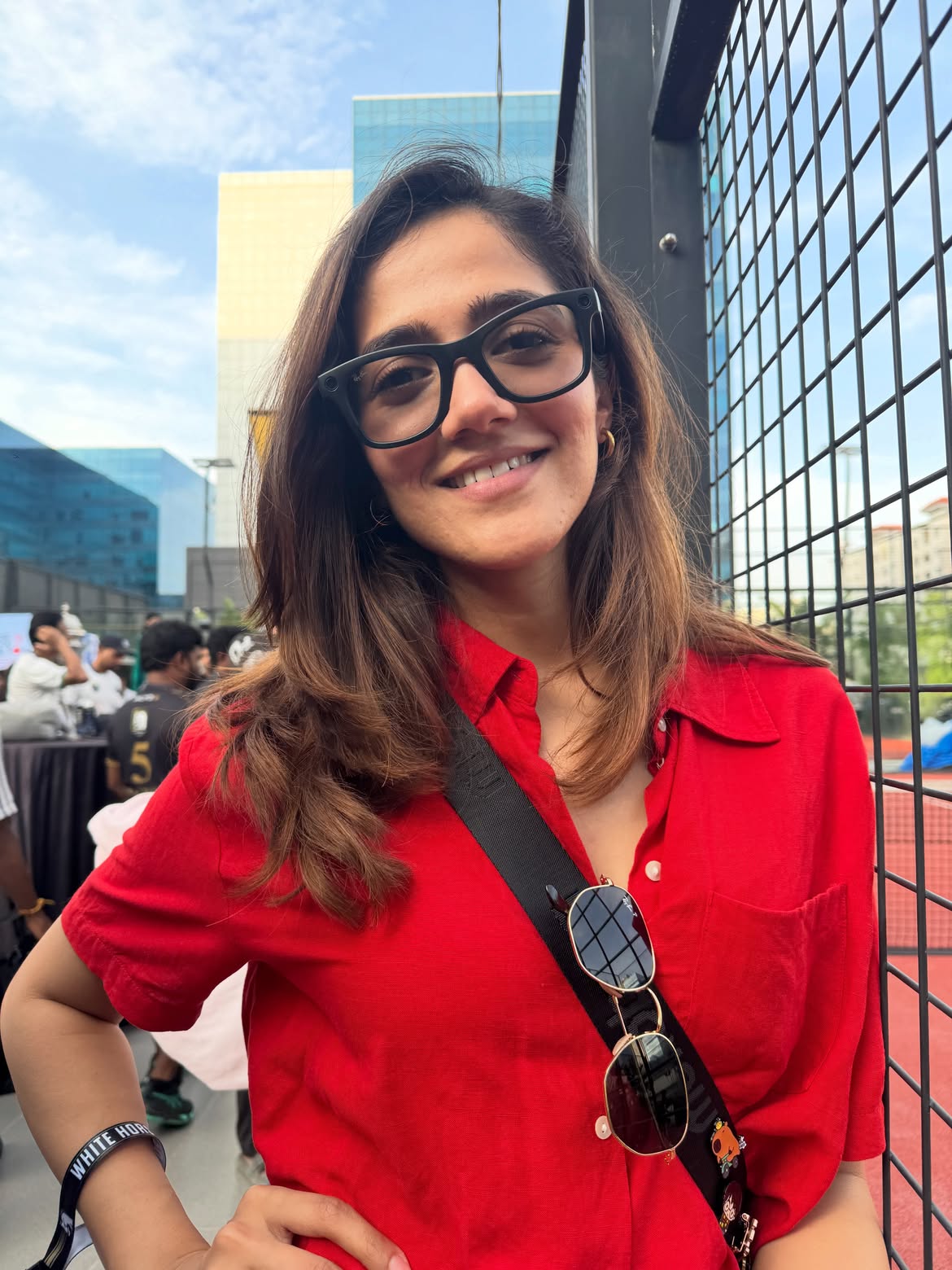 Simran Choudhary Looks Bright and Beautiful in Red