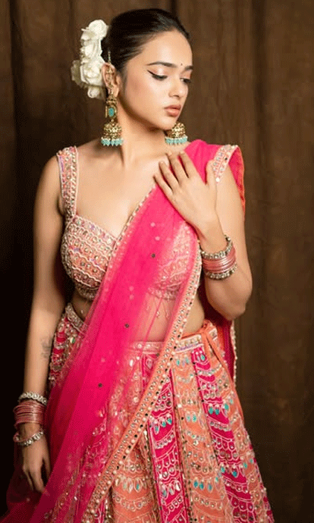 Sri Satya Looks Absolutely Gorgeous in Pink