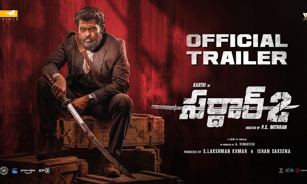 సర్దార్ 2 ట్రైలర్: కార్తీ వర్సెస్ SJ సూర్య.. యాక్షన్ గట్టిగానే..