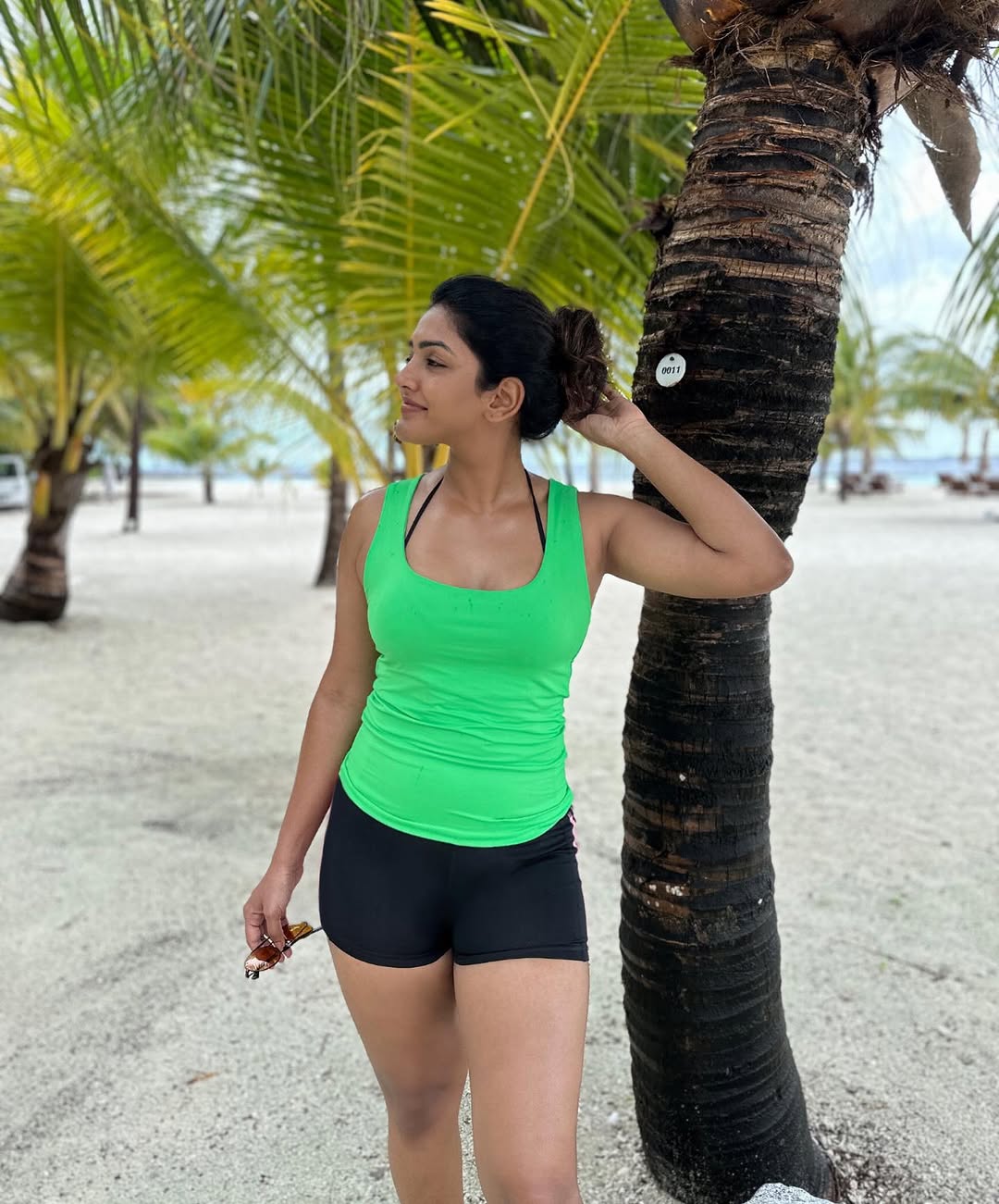 Eesha Rebba Soaks Up the Sun in a Stunning Tropical Beach Look