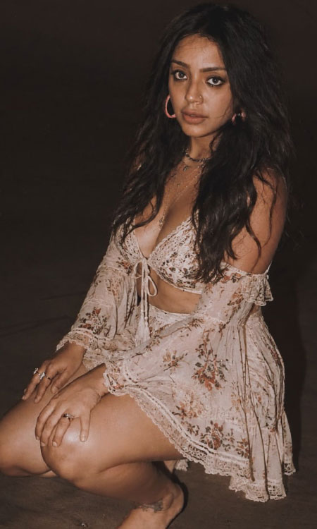 Deviyani Sharma Stuns in a Dreamy Floral Lace Look