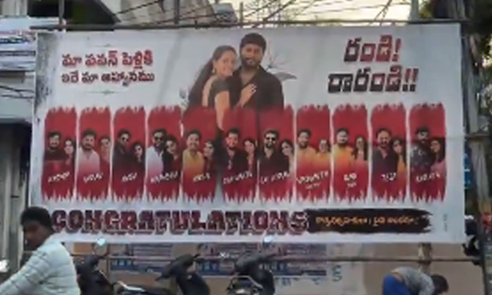 Bride and Groom’s Flex Turns Crazy With Heroines and Friends