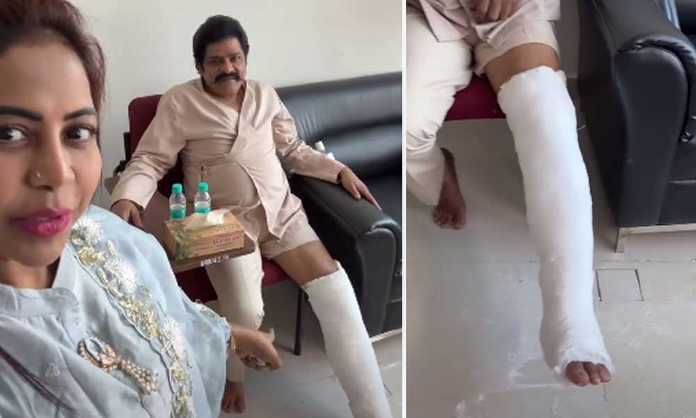 పెద్ద కట్టుతో కనిపించిన అలీ.. అసలు విషయం ఇదే!