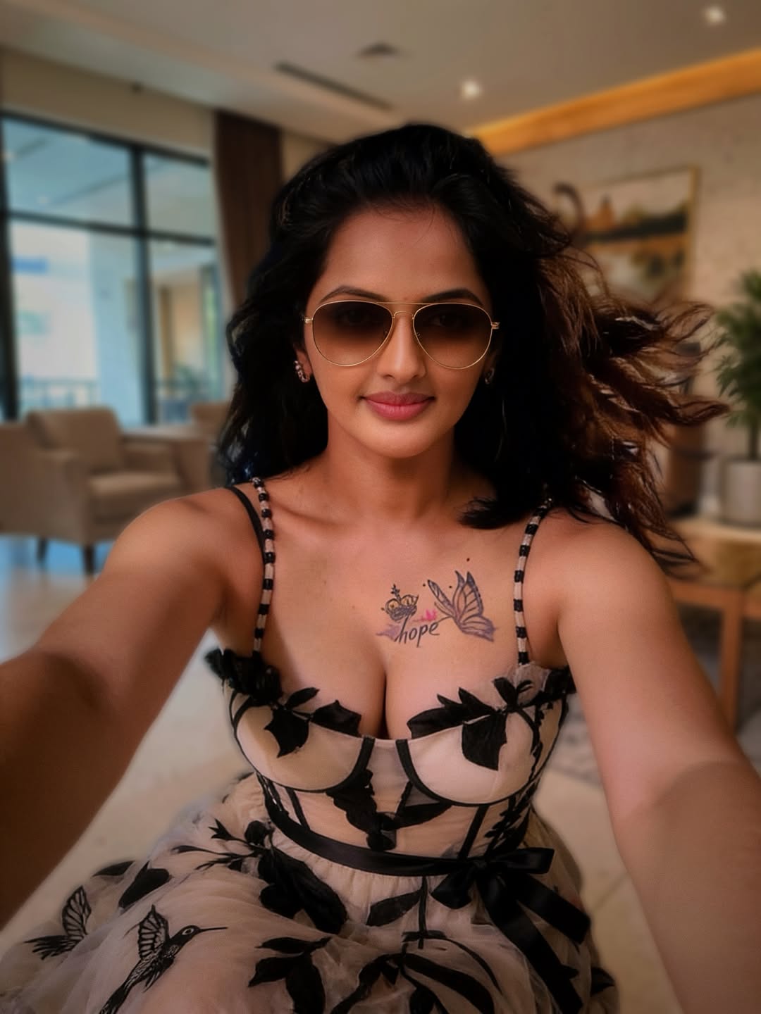 Jyoti Poorvaj Flaunts Her Signature Tattoo in a Stunning New Look