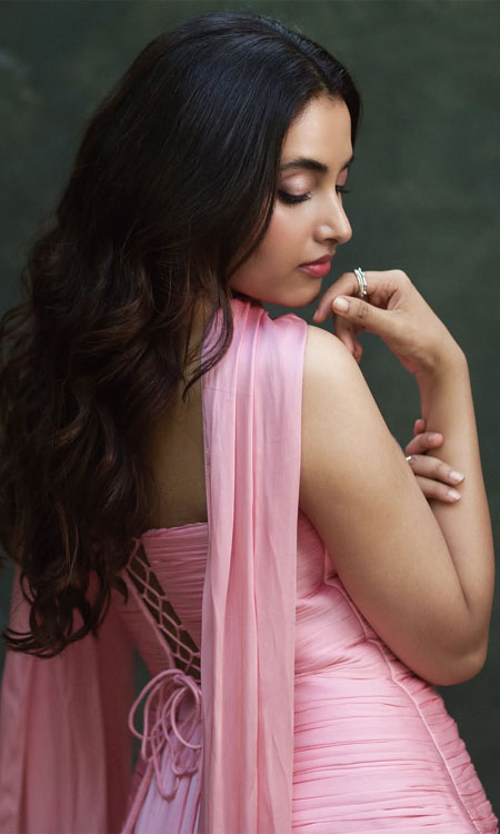 Pink Perfection: Priyanka Mohan Radiates Pure Elegance