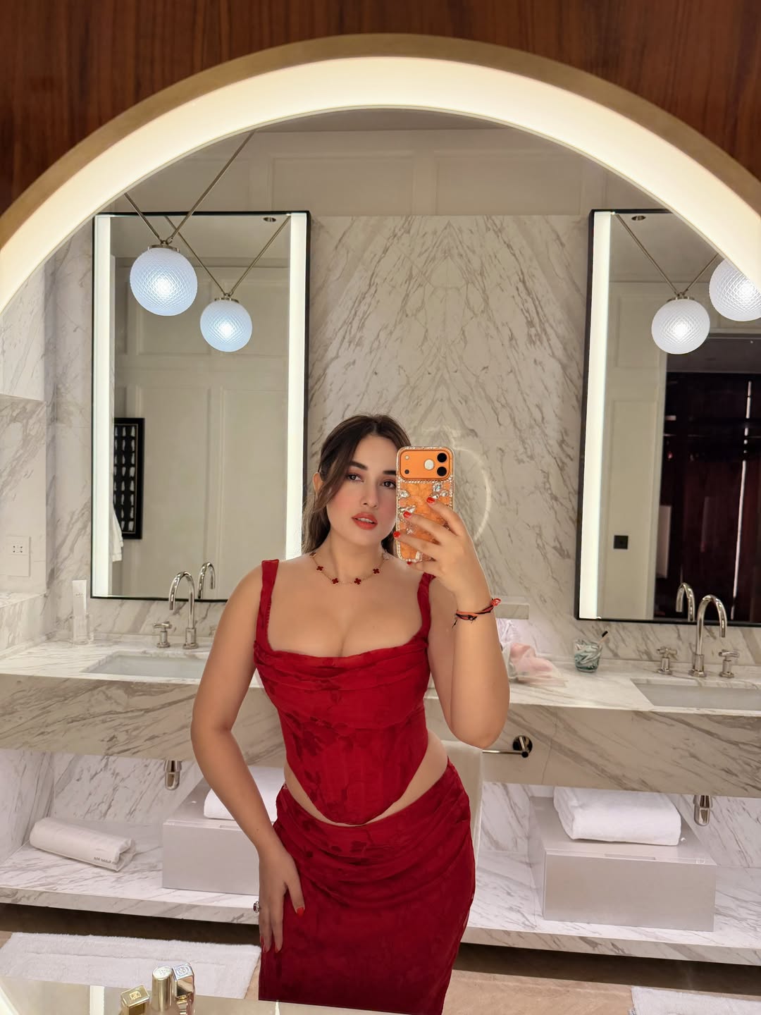 Aditi Budhathoki’s Glamorous Mirror Selfie