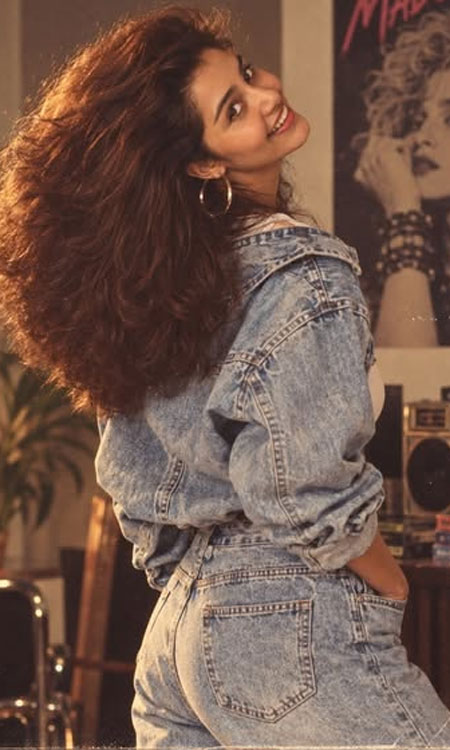 Anupama Parameswaran channel 80s Denim Nostalgia