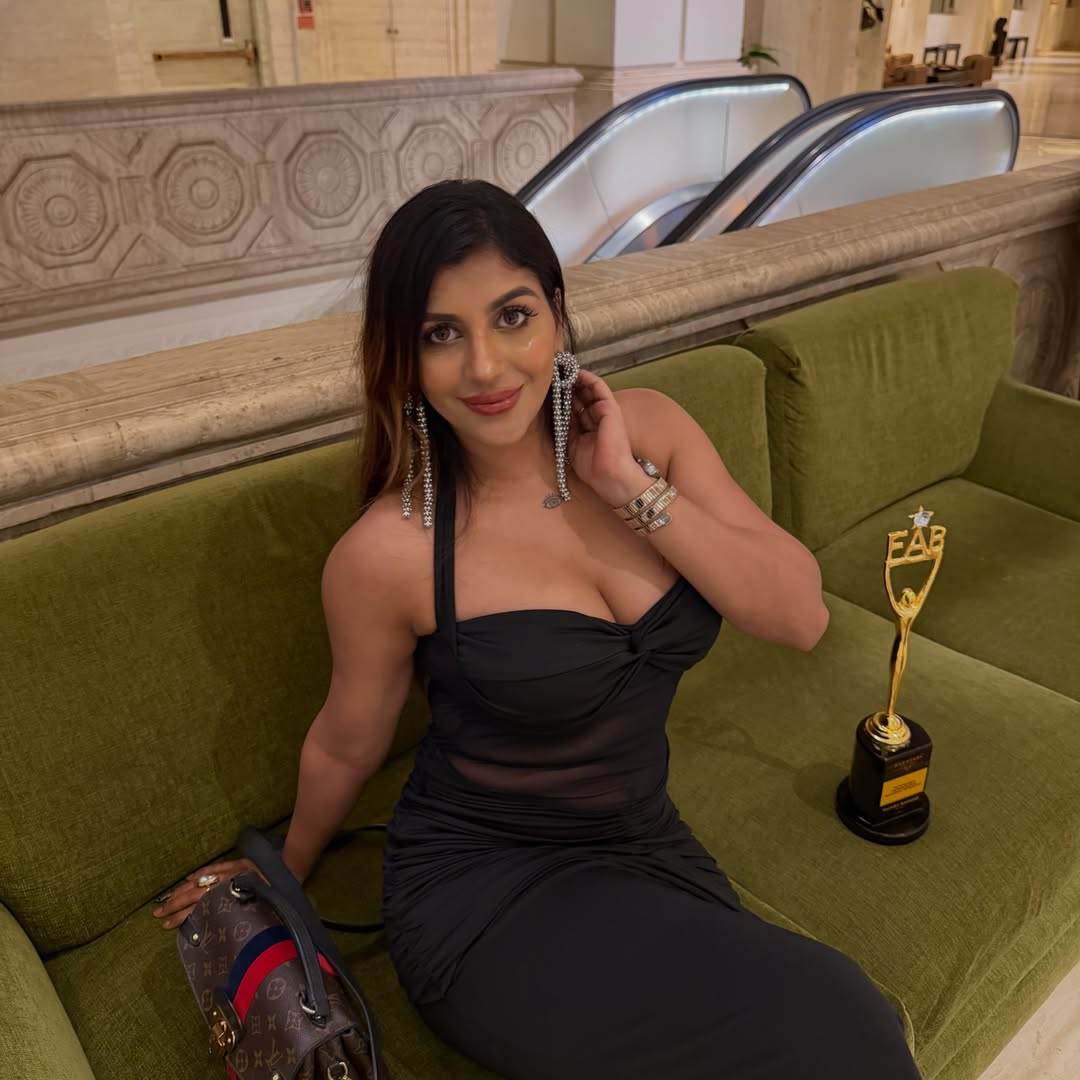 Yashika Aannand Turns Heads With Her Chic Glamorous Avatar