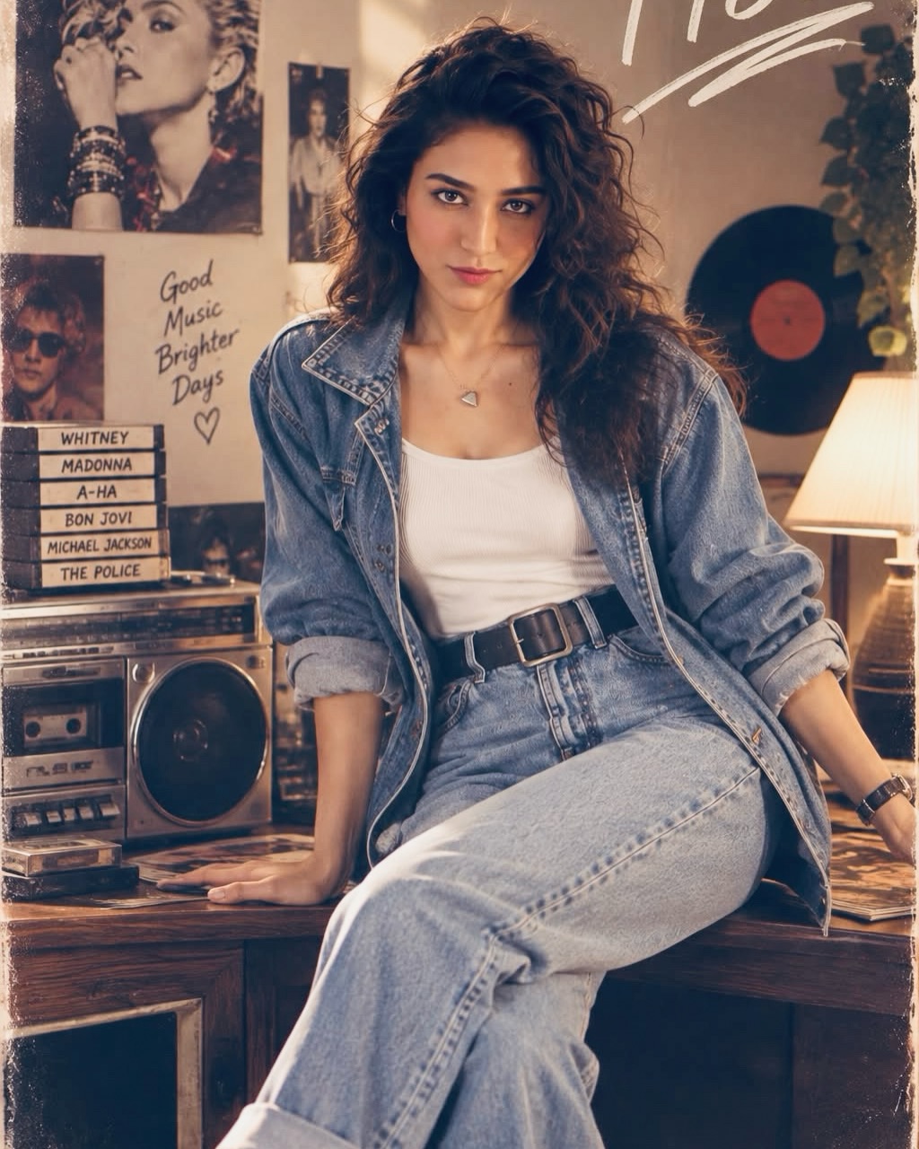 Priyanka Jawalkar Retro Denim & Nostalgic Vibes Priyanka Jawalkar Retro Denim & Nostalgic Vibes
