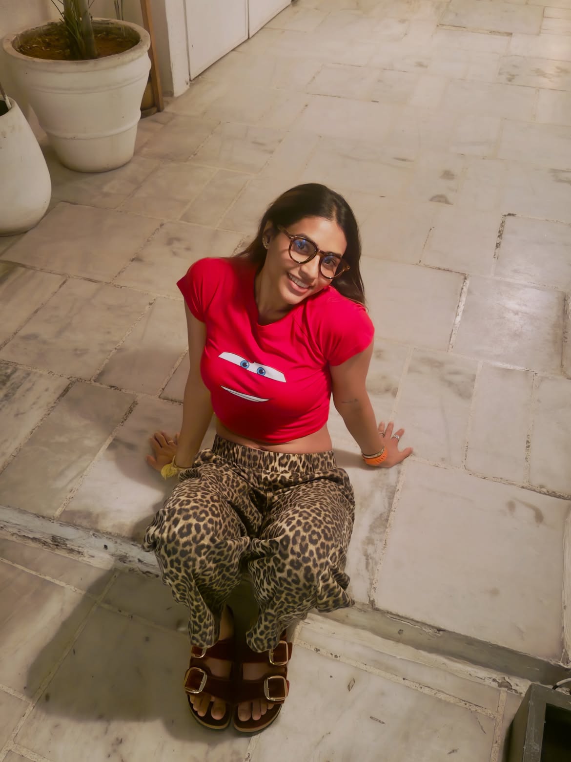 Sapthami Gowdas Quirky Fashion Moment
