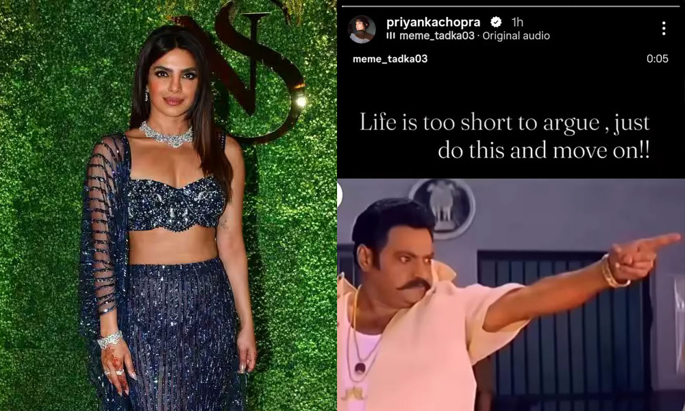 Priyanka Chopra Shares Seethayya Video With a Life Message