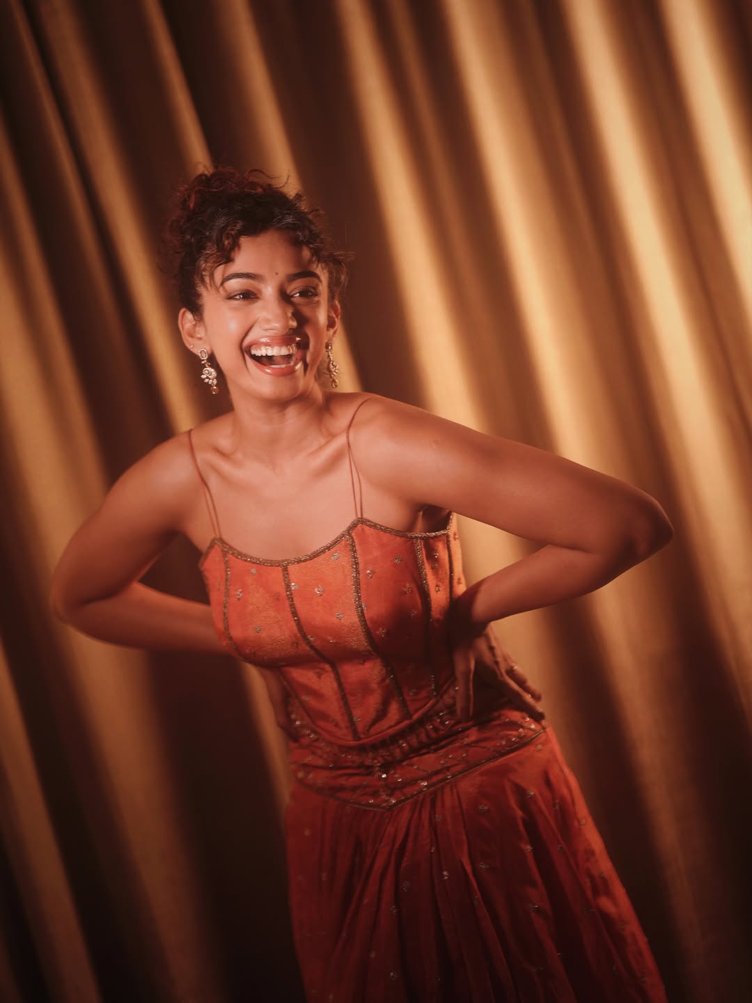 Saanve Megghana Defines Warm Autumn Glamour