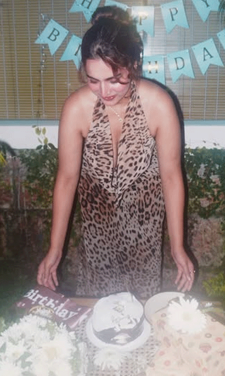 Ayesha Khan’s Birthday Bash in Leopard Print Glam
