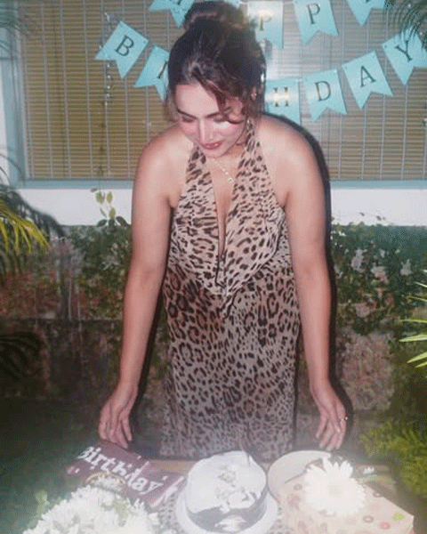 Ayesha Khan’s Birthday Bash in Leopard Print Glam