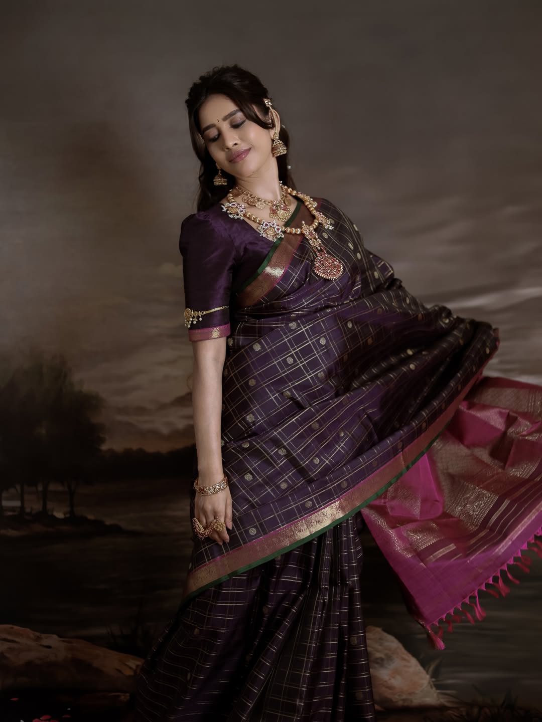 Nabha Natesh Redefines Traditional Elegance