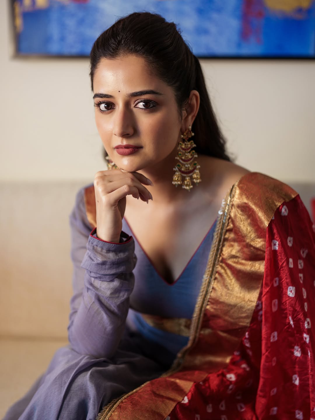 Ashika Ranganath Redefines Traditional Grace
