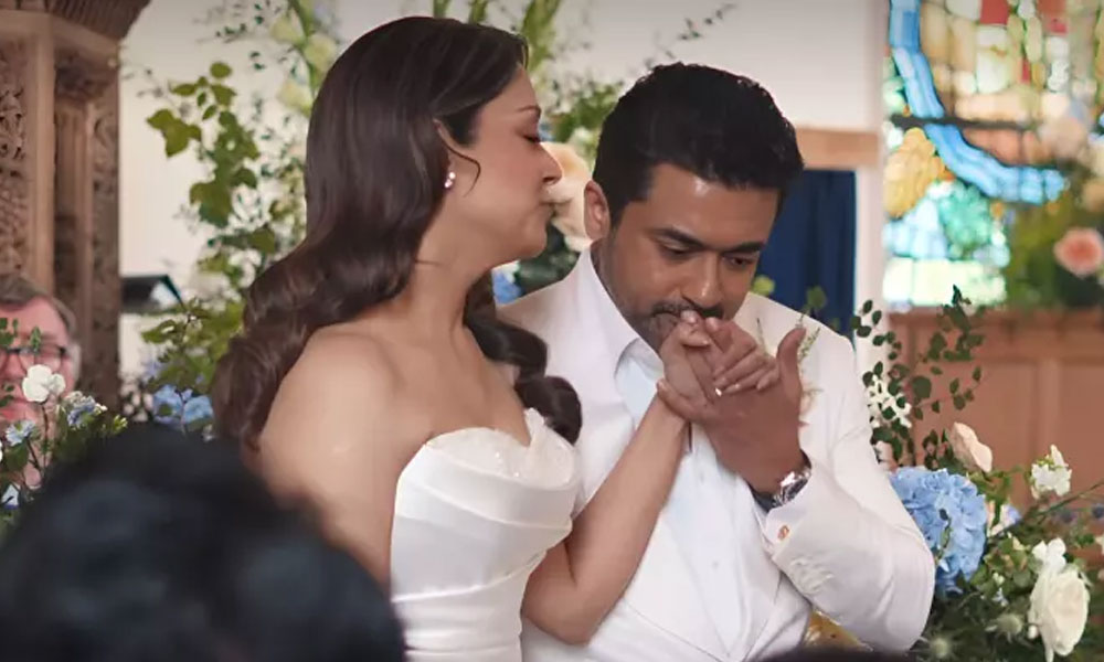 Suriya and Jyotika Renew Wedding Vows After 20 Years