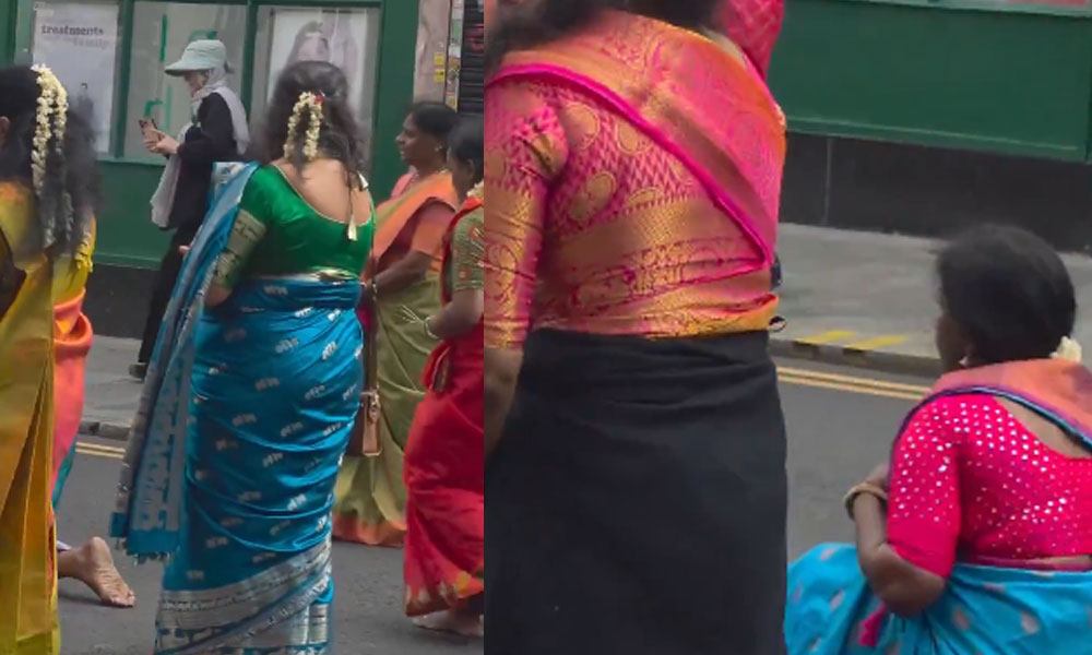 లండన్ వీధుల్లో తమిళుల రథోత్సవం.. వైరల్ వీడియోపై డిబేట్! లండన్ వీధుల్లో తమిళుల రథోత్సవం.. వైరల్ వీడియోపై డిబేట్!