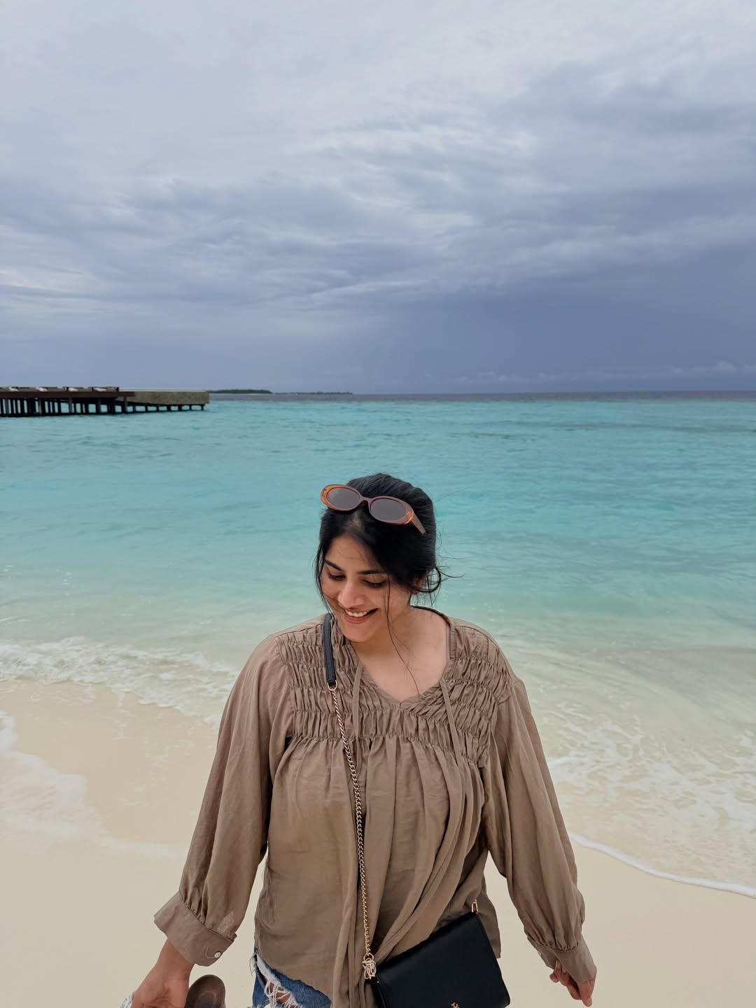 Megha Akash Enjoys a Dreamy Maldives Anniversary Escape