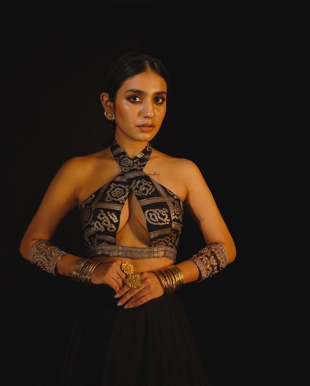 Priya Prakash Varrier Turns Heads With Her Fashion Flair
