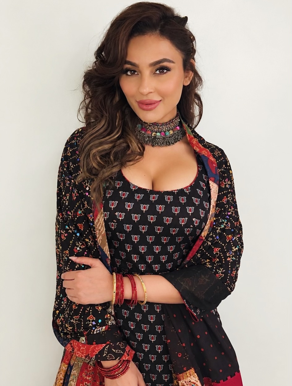 Seerat Kapoor Stuns in Traditional Charm