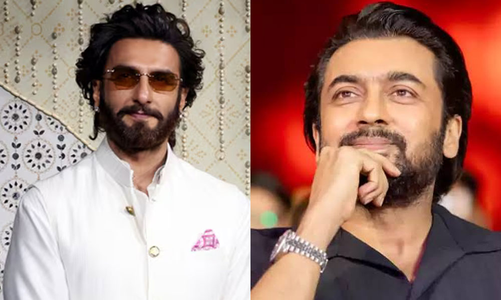 సౌత్‌లో స్టార్ హీరో సూర్య - నార్త్‌లో ర‌ణ్‌వీర్ సింగ్.. బాలిక‌ల విద్య కోసం!