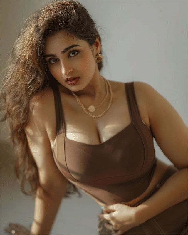 Ayesha Khan Exudes Confidence in a Stunning Brown Studio Look