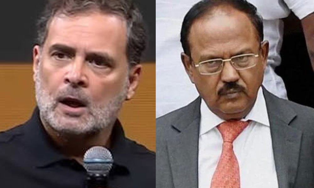 అజిత్ దోవల్‌ ను టార్గెట్ చేసిన రాహుల్ గాంధీ.. అసలు కారణమేంటి?