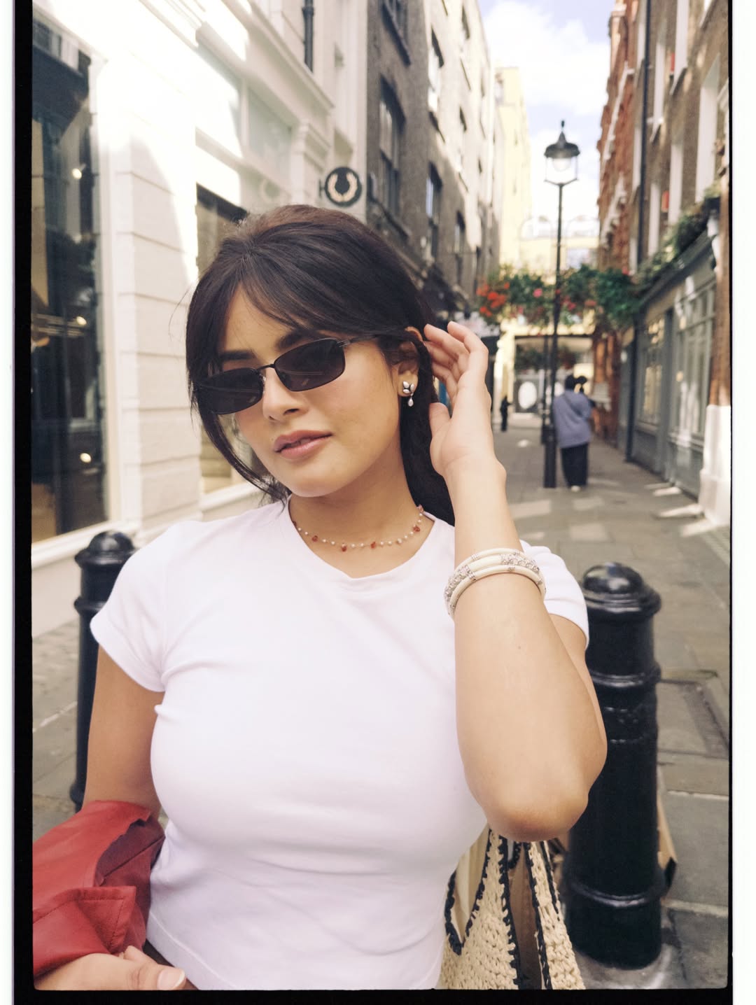 Riddhi Kumar’s London Street Style Is All About Effortless Vacation Chic