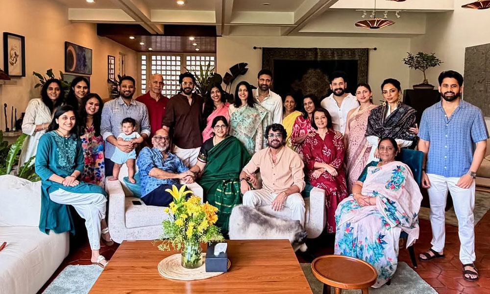 ఒకే ఫ్రేమ్‌లో అక్కినేని కుటుంబం... ANR కోరుకున్నది ఇదే!