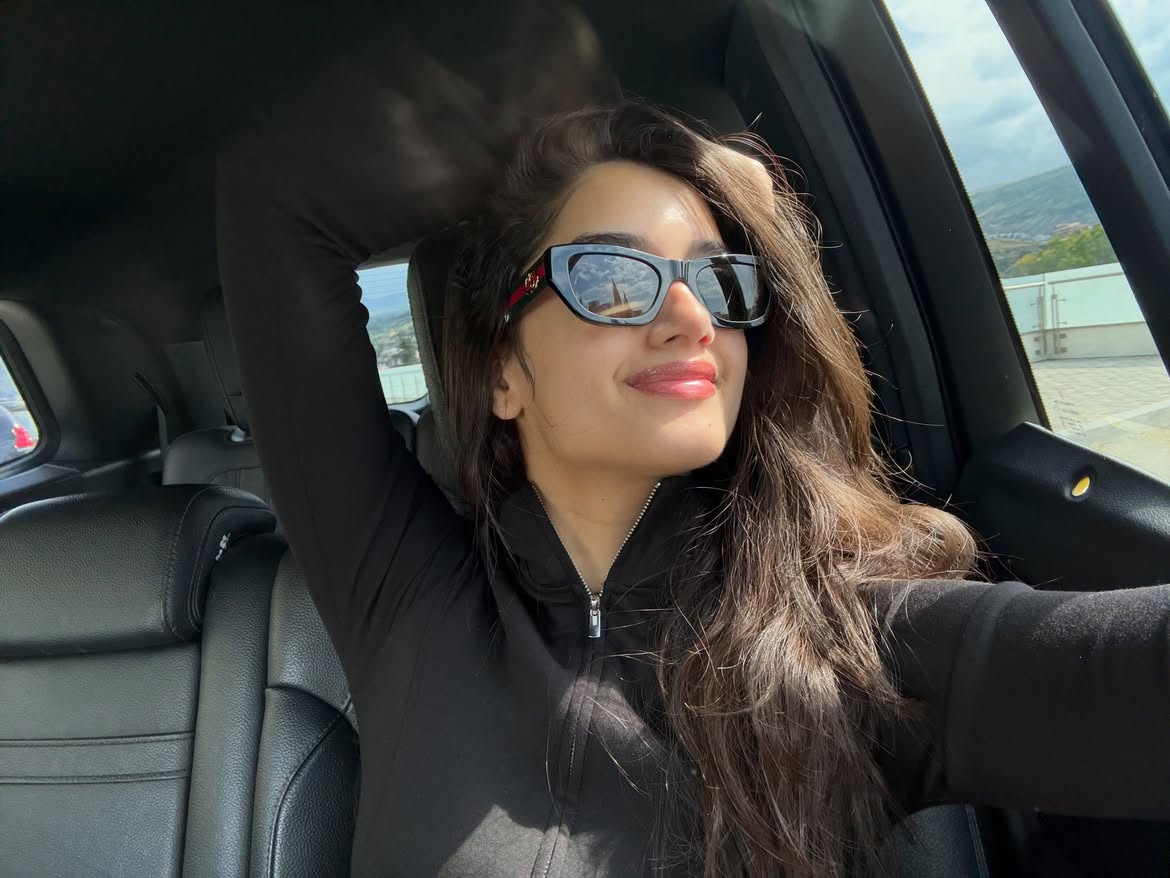 Bhagyashri Borses Chic Travel Look