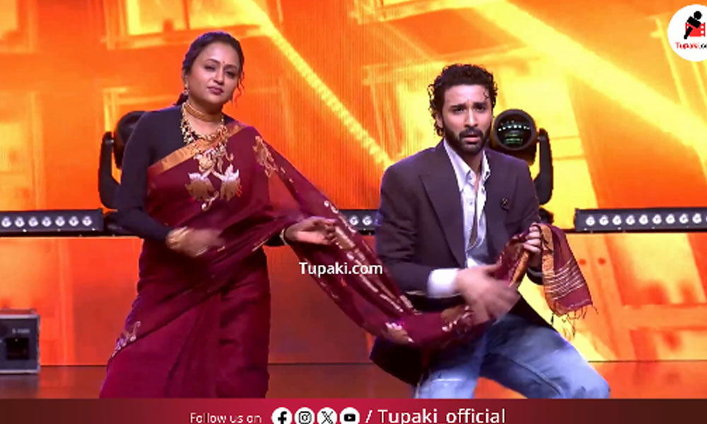 వ్వాటే ఎన‌ర్జీ.. వ్వాటే డ్యాన్సింగ్ స్టైల్.. ప్యార‌డైజ్ ప్రీరిలీజ్‌లో ఏకైక‌ షోస్టాప‌ర్!
