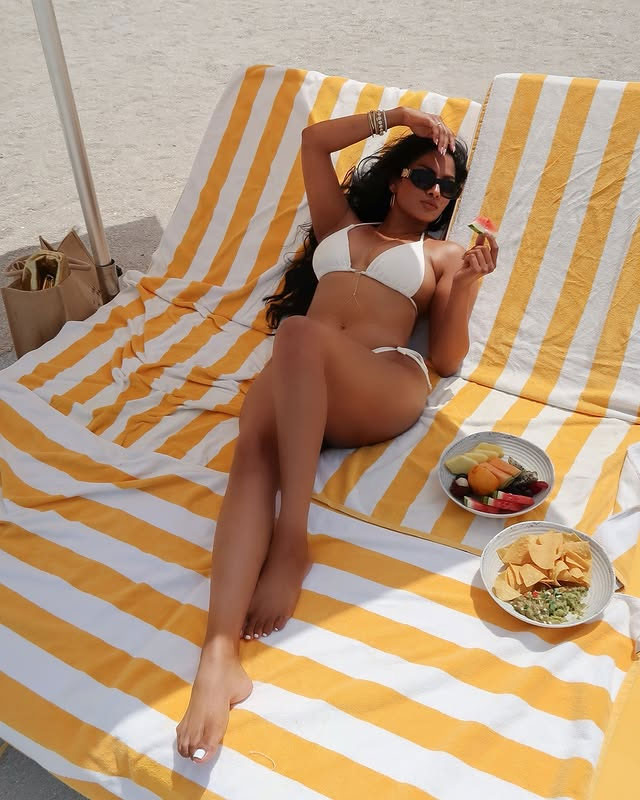 Chandrika Ravi Turns Up the Heat in Chic Beach Look