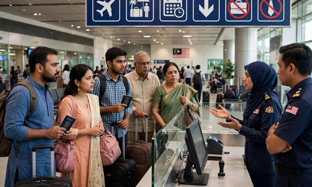 వీసా-ఫ్రీ అంటే వర్క్ పర్మిట్ కాదు.. భారతీయులకు హైకమిషన్ కీలక హెచ్చరిక వీసా-ఫ్రీ అంటే వర్క్ పర్మిట్ కాదు.. భారతీయులకు హైకమిషన్ కీలక హెచ్చరిక
