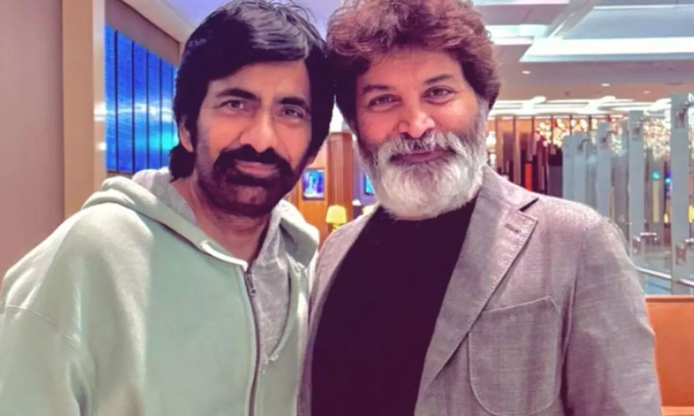 రవితేజ - త్రివిక్రమ్ ఇద్దరు కలిసి ఆ హిట్ సినిమాకి అసిస్టెంట్ డైరెక్టర్ గా పనిచేశారా...