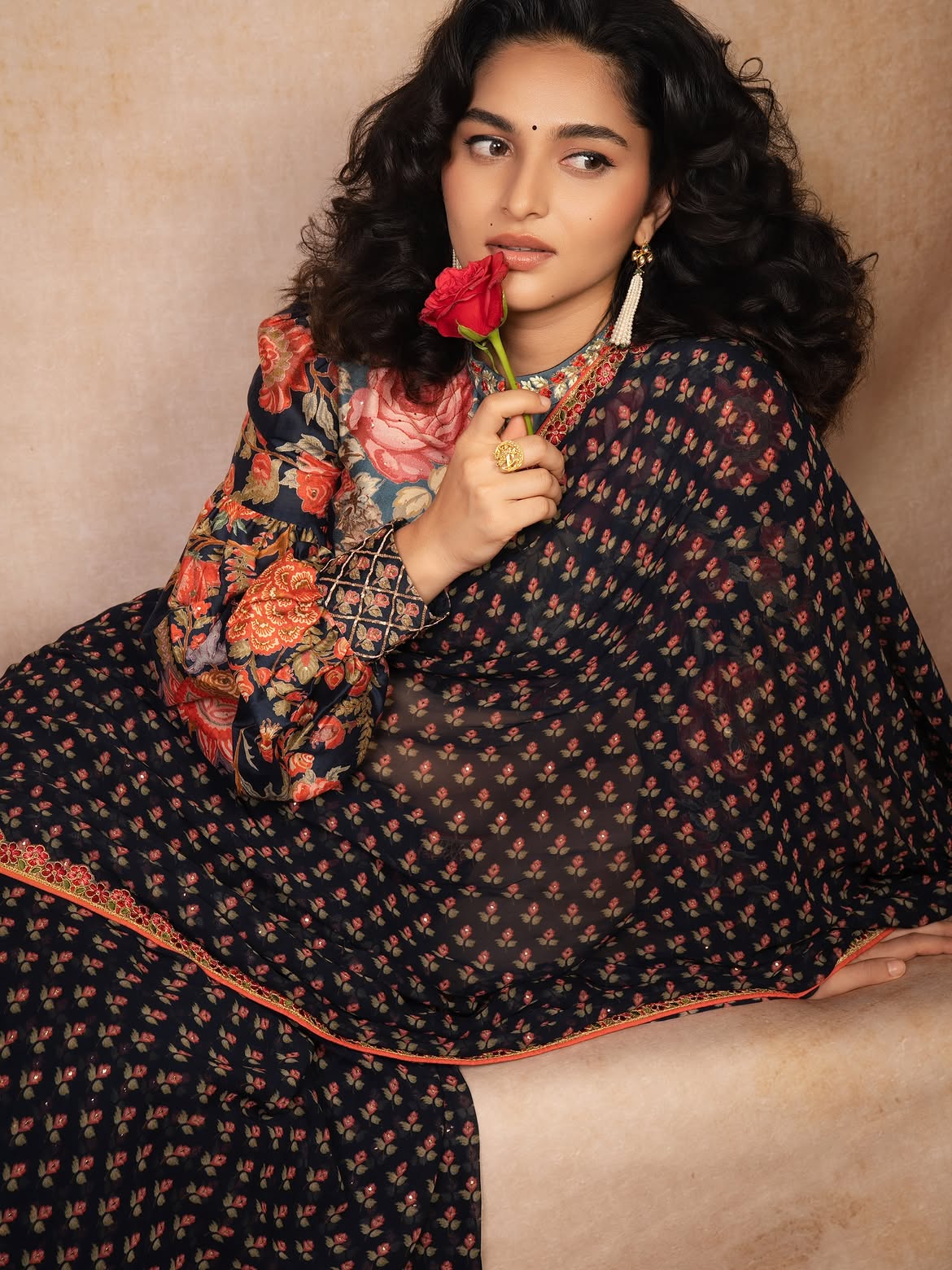 Kayadu Lohar Brings Vintage 80s Charm to Life