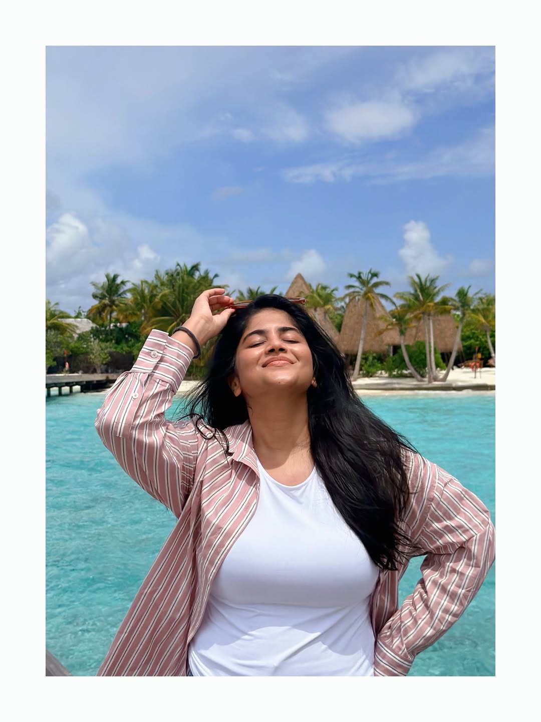 Megha Akash Shares Dreamy Maldives Vacation Photos
