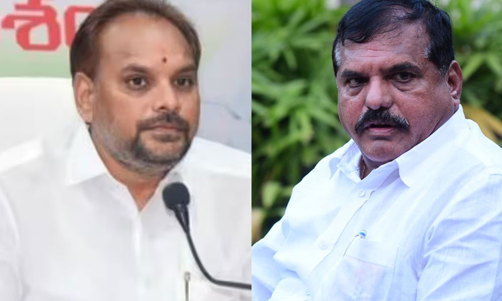 బొత్స కంటే చిన్న శ్రీను బలవంతుడా ?