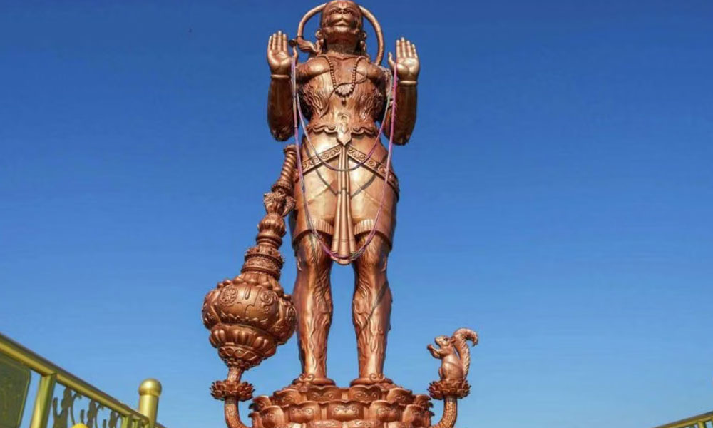 డాలర్ల ఎర.. హన్ మాన్ విగ్రహా వివాదం.. అమెరికా ఎన్నికల్లో దేశీ మార్క్ పొలిటికల్ డ్రామా