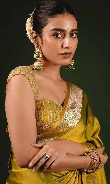Priya Prakash Varrier Redefines Traditional Grace