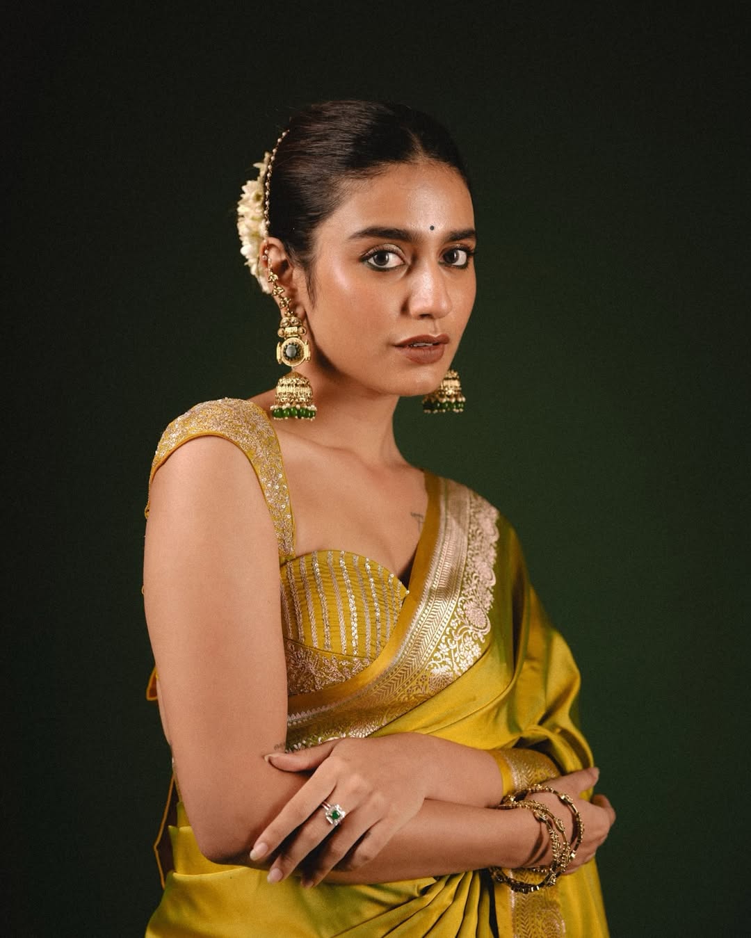 Priya Prakash Varrier Redefines Traditional Grace